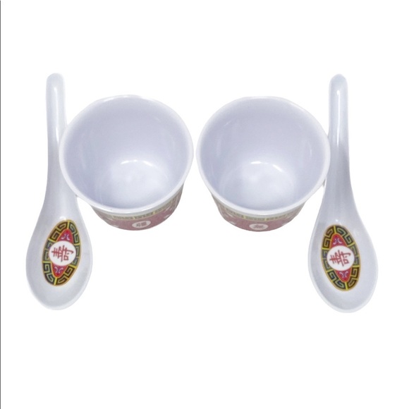 Melamine Ware Spoons, Tea Cups &  Condiments Dish - Picture 4 of 7